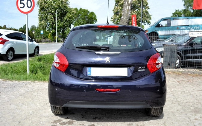 Peugeot 208 cena 26900 przebieg: 108000, rok produkcji 2014 z Sieraków małe 137